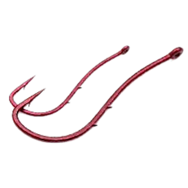 Крючок Owner с кольцом 53118 Красный -