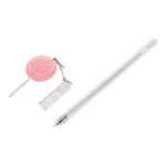 Ручка гелевая "Леденец" 0,5мм, синяя, с игрушкой, 4 вида микс (Комплект 40шт.)