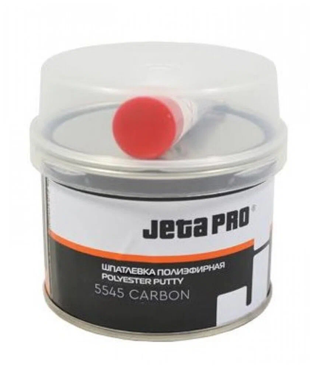 Шпатлевка JETA 5545 CARBON с углеволокном 0.25кг + отвердитель