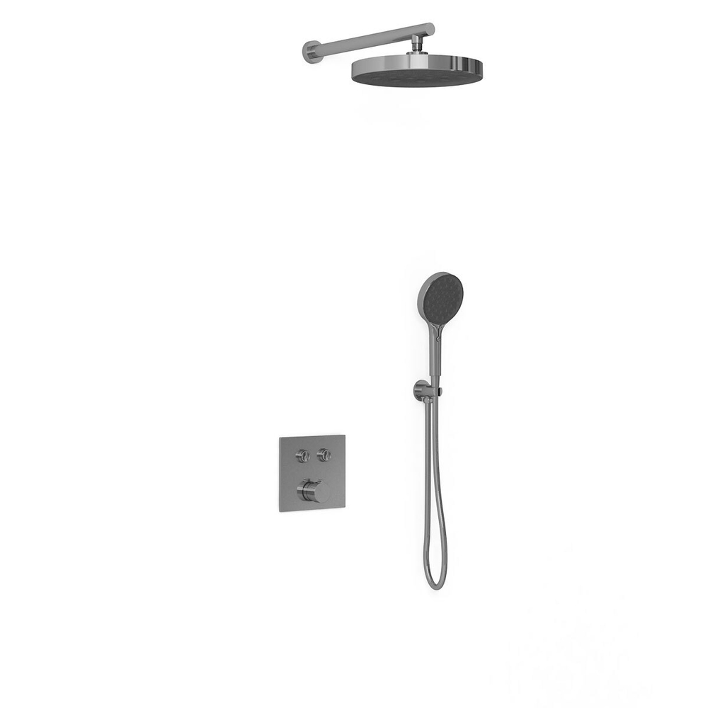 Душевой комплект Inspire VSFW-4I212GM встраиваемый, двухрежимный, вороненая сталь, , шт