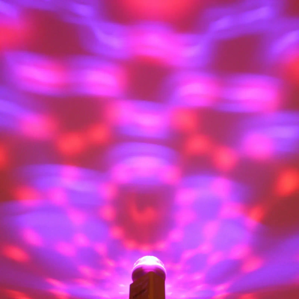 Диско-шар mini «Каледоскоп», LED (красный, зеленый, синий), переходник USB для iPhone