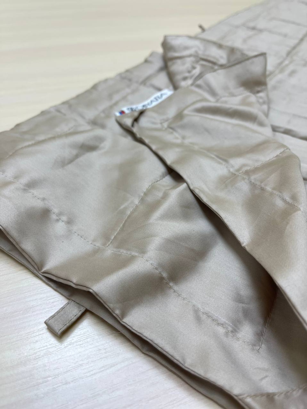 Утяжеленное одеяло "Active" из однотонного премиального хлопка