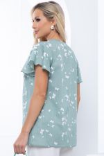 Блуза "Гайана" (мята) Б6778 LT Collection