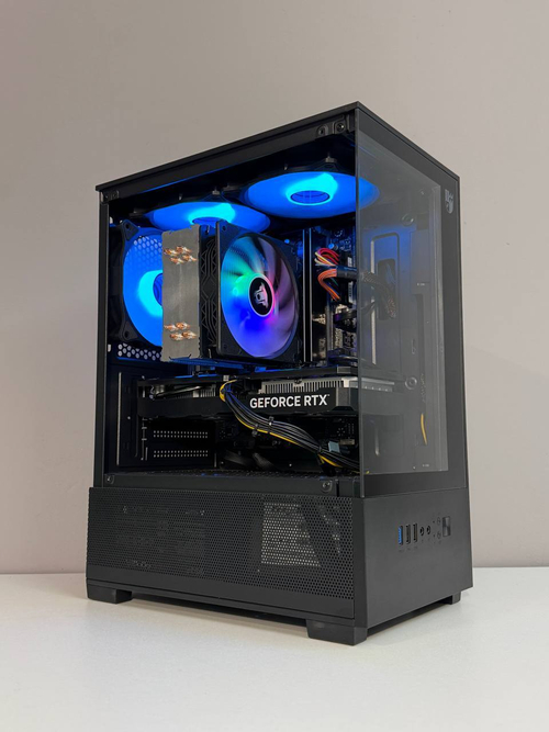 ПК игровой (Intel Core i5-12400f, GeForce RTX 4060 DUAL OC, Intel H610, 32 Гб DDR4, 1 Тб SSD). Модель PlaZa Gaming.Classic 054.