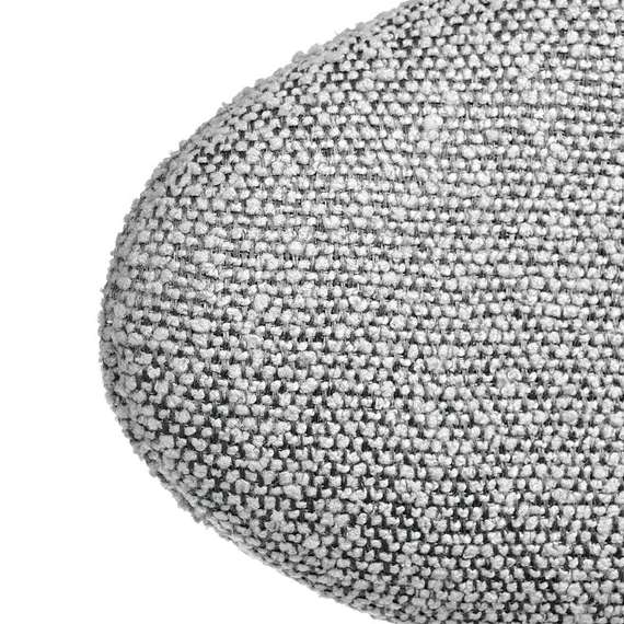 Полубарный стул Mod, светло-серое букле, ножки цвета орех