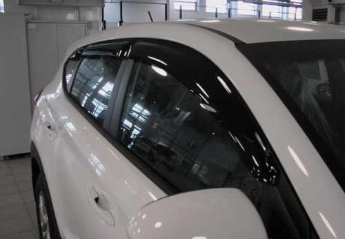 Дефлекторы боковых окон SIM для Hyundai Tucson (2015-2020) арт.SHYTUC1532/6