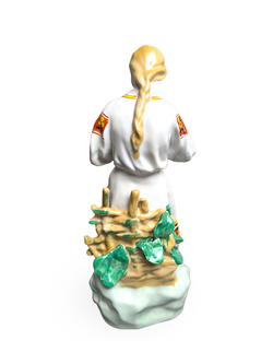 Статуэтка "Любит-не-любит" (Гадание на ромашке) Полонное ЗХК