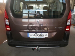 Фаркоп оцинкованный Galia C052A для Peugeot Partner 2008-, Citroen Berlingo 2008-(паспорт и сертификат в комплекте)(без электрики)