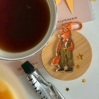 брелок «лисёнок» 🦊🧡