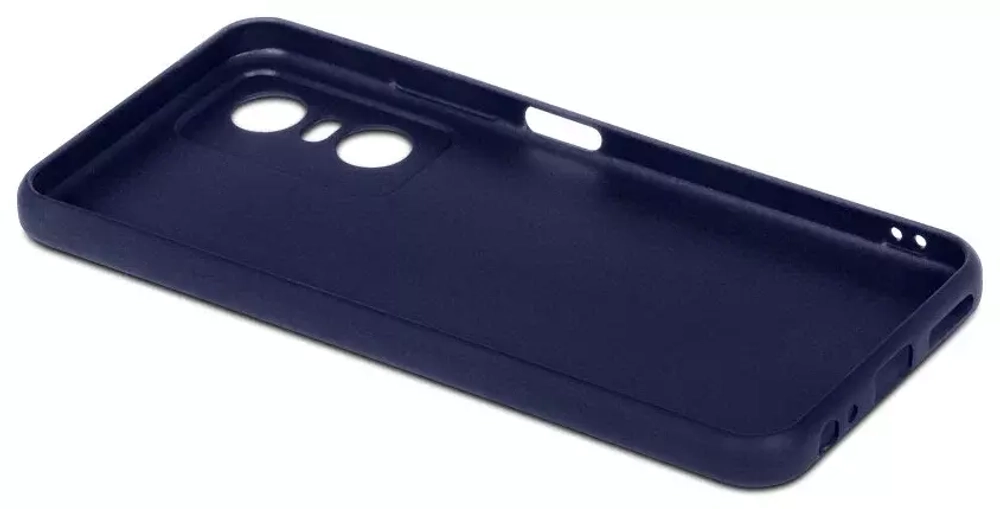 Силиконовый чехол для Tecno Pop 6 Pro blue DF