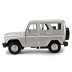 Модель ин. мет. "UAZ Hunter" 12см, открыв. двери, серебристый, в коробка HUNTER-SL (Технопарк)