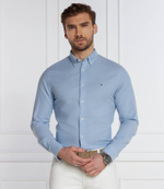 рубашка 1985 flex oxford rf shirt Tommy Hilfiger - голубой(MW0MW29968)