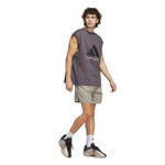 Баскетбольная футболка adidas Basketball Sleeveless Tee Gray