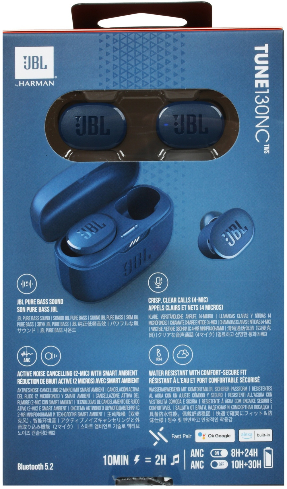 Наушники JBL Tune 130NC TWS синий