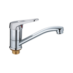 Смеситель для кухни 35к CN4513-2 CRON короткий пов. излив 149 мм,  п/гайку, ХРОМ