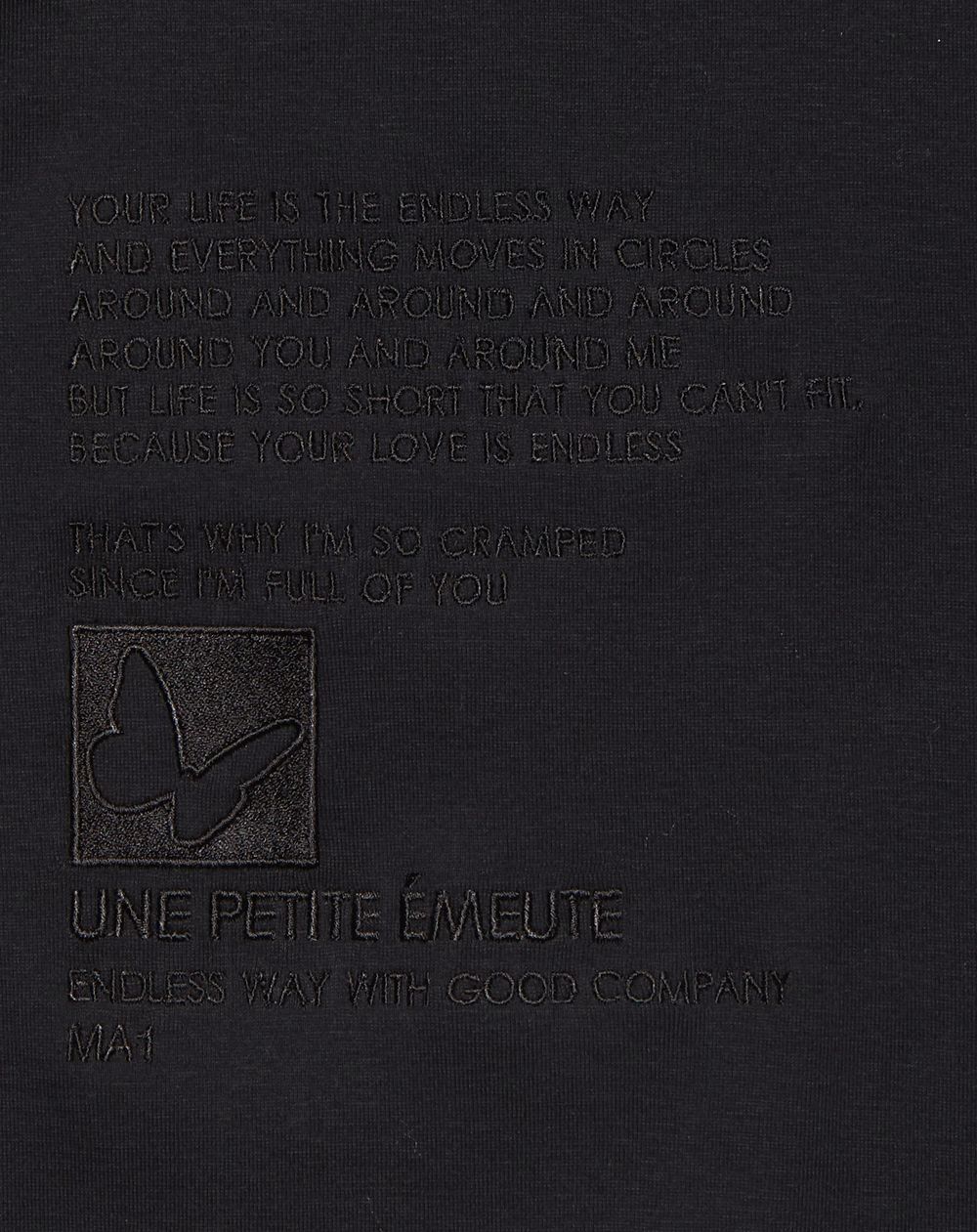 Лонгслив Black Butterfly