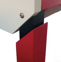 Игровой стол - футбол "NineStar Iron Pro ITSF Red"(144х75,5х90)