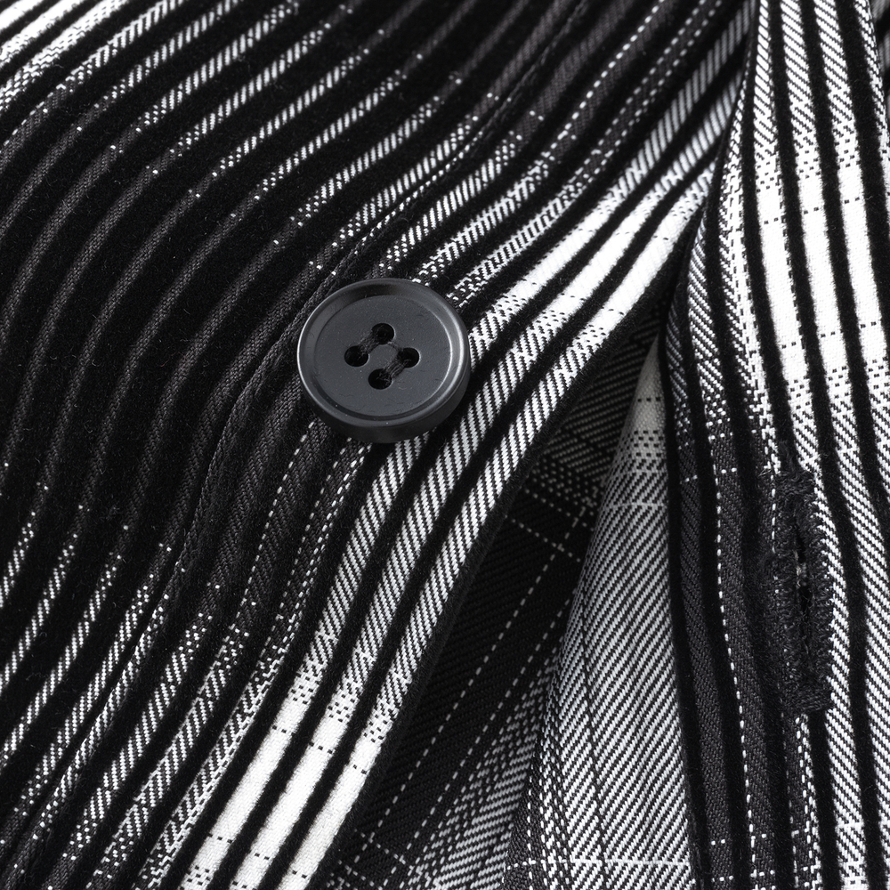 Рубашка Ymkashix Velvet Button Tartan