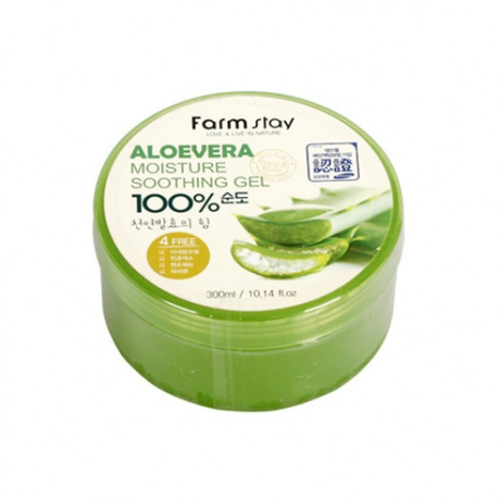 Farm Stay Aloe Vera Moisture Soothing Gel 100% 300ml