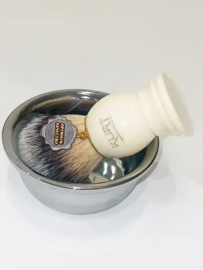 Металличеcкая чаша для бритья KURT, K_40059