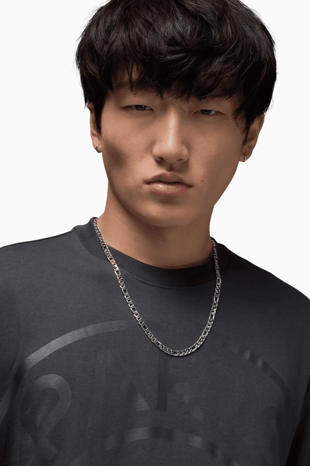 Футболка Nike PSG x Jordan 25/26 Logo Tee - черный