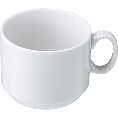 Чашка чайная «Экспресс»;фарфор;220мл;D=80,H=67мм;белый (Цвет: белый)