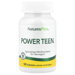 NaturesPlus, Source of Life, Power Teen, питательная добавка для подростков, 90 таблеток