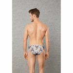 Мужские слипы серые с принтом Doreanse 1209