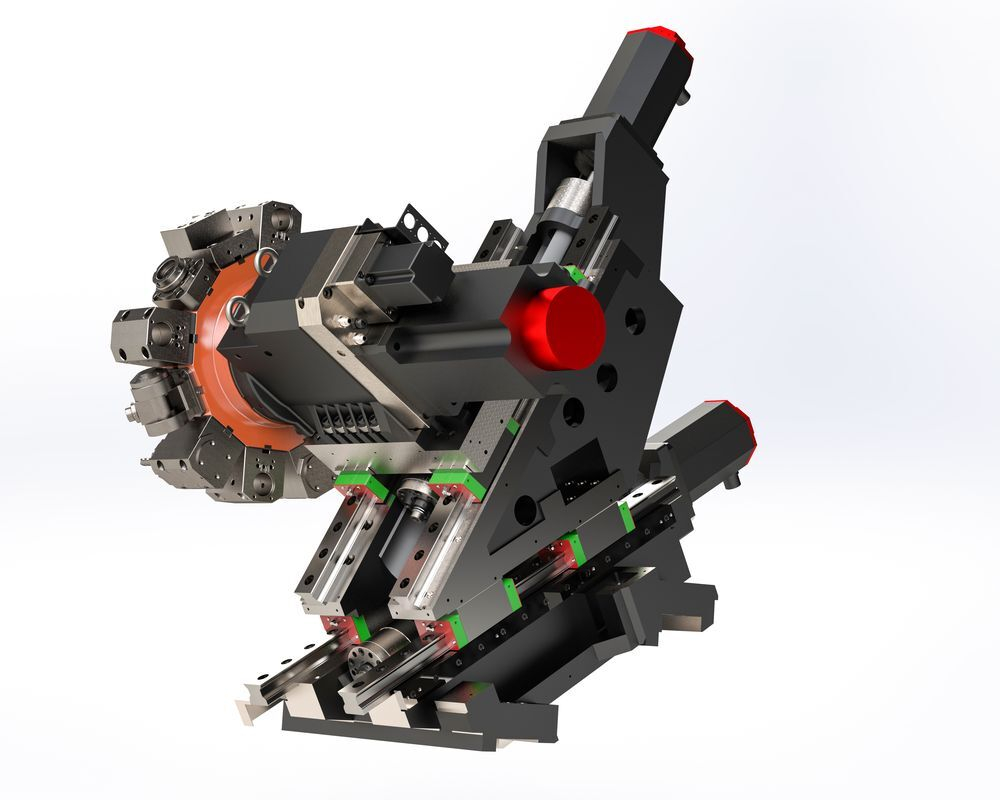 Токарный обрабатывающий центр B-Power CTN500MY/600-11 WP2