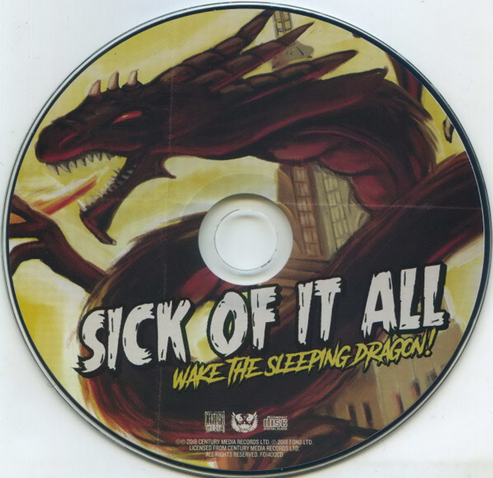 Sick Of It All / Wake The Sleeping Dragon! (RU)(CD)
