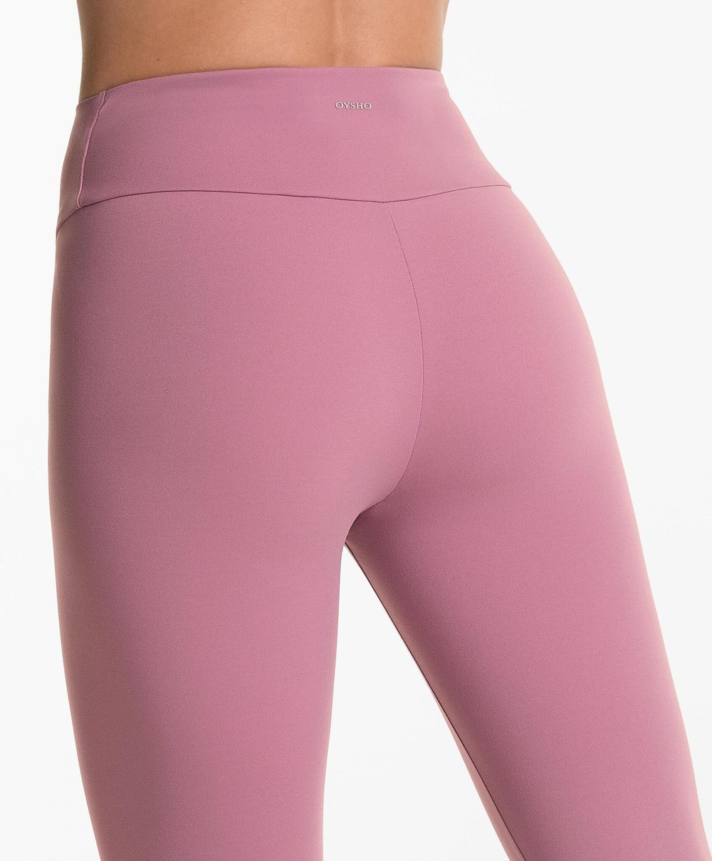 OYSHO Легинсы Comfortlux длиной до щиколотки с высокой посадкой, светло-баклажановый