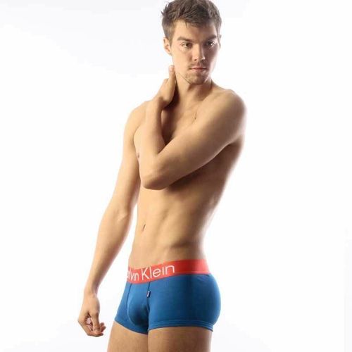 Мужские трусы боксеры синие Calvin Klein USA