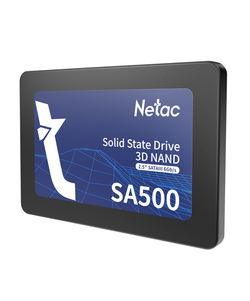 Ssd накопитель Netac SSD SA500 960GB 2.5 SATAIII 3D NAND, R/W up to 530/475MB/s, TBW 480TB, 3y wty