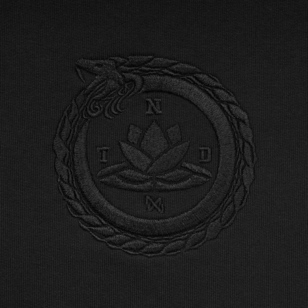 Худи Тандем Тэндай Вестник черный