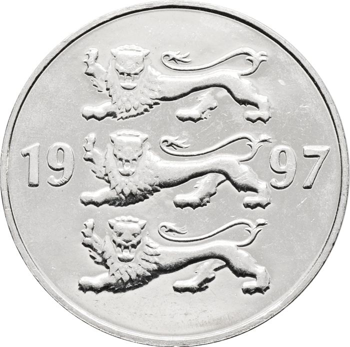 20 сентов 1997 Эстония UNC