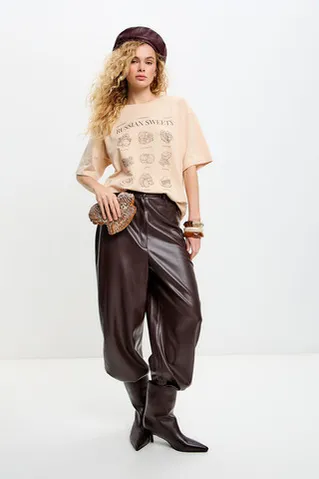 Футболка с принтом 