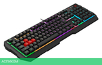 Клавиатура A4Tech Bloody USB Multimedia for gamer LED (B140N)