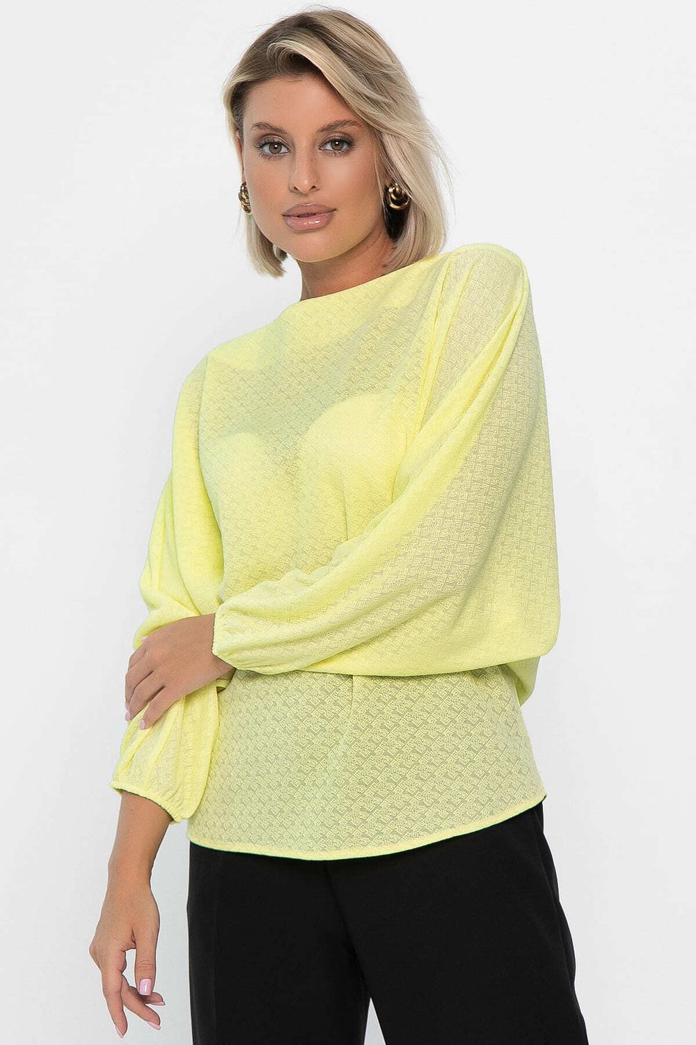 Блуза Путь к сердцу (желтая) Б14182-30М LT Collection