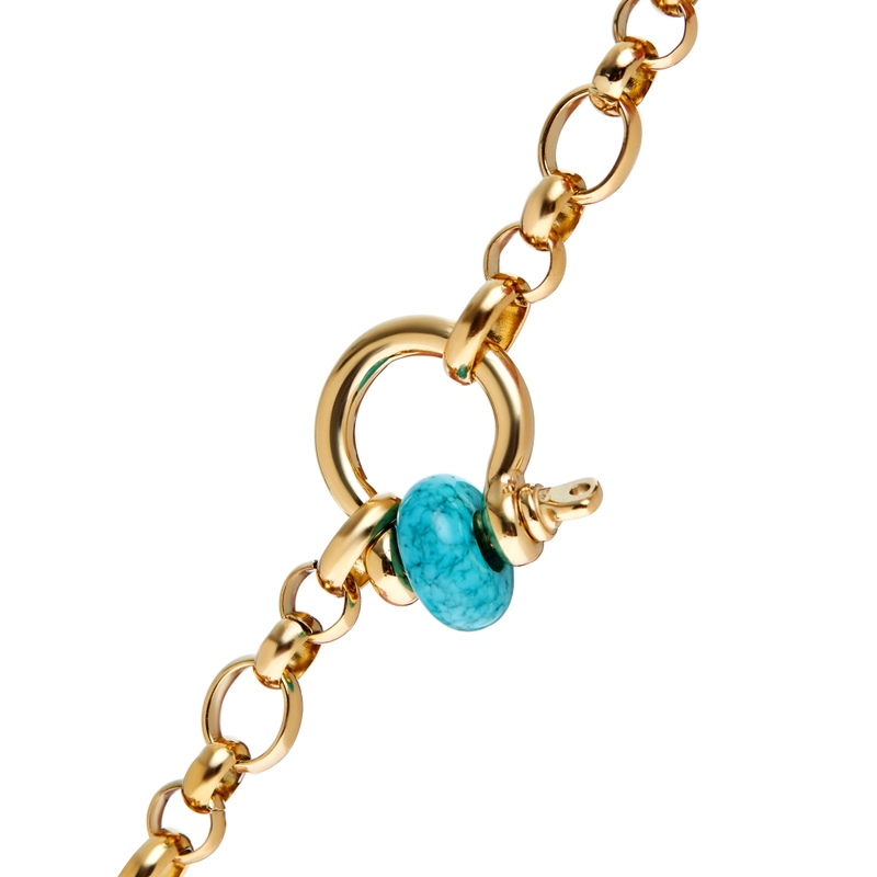 Браслет Майами Пончик – Бирюза