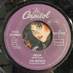 Винтажная виниловая пластинка LP The Motels Closets and Bullets (Germany 1979) 7 дюймов, 45 RPM, Single