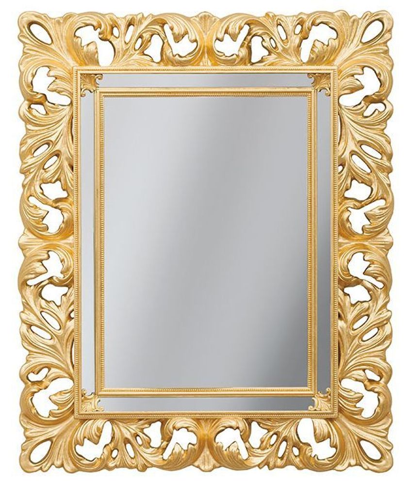 Зеркало ISABELLA прямоугольное с фацетом 880 арт. TS-0021VEN-880-G золото
