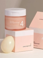 Numbuzin Себорегулирующие тонер-пэды для сужения пор No.4 Pore Zero Peeled Egg Toner Pad 70 шт