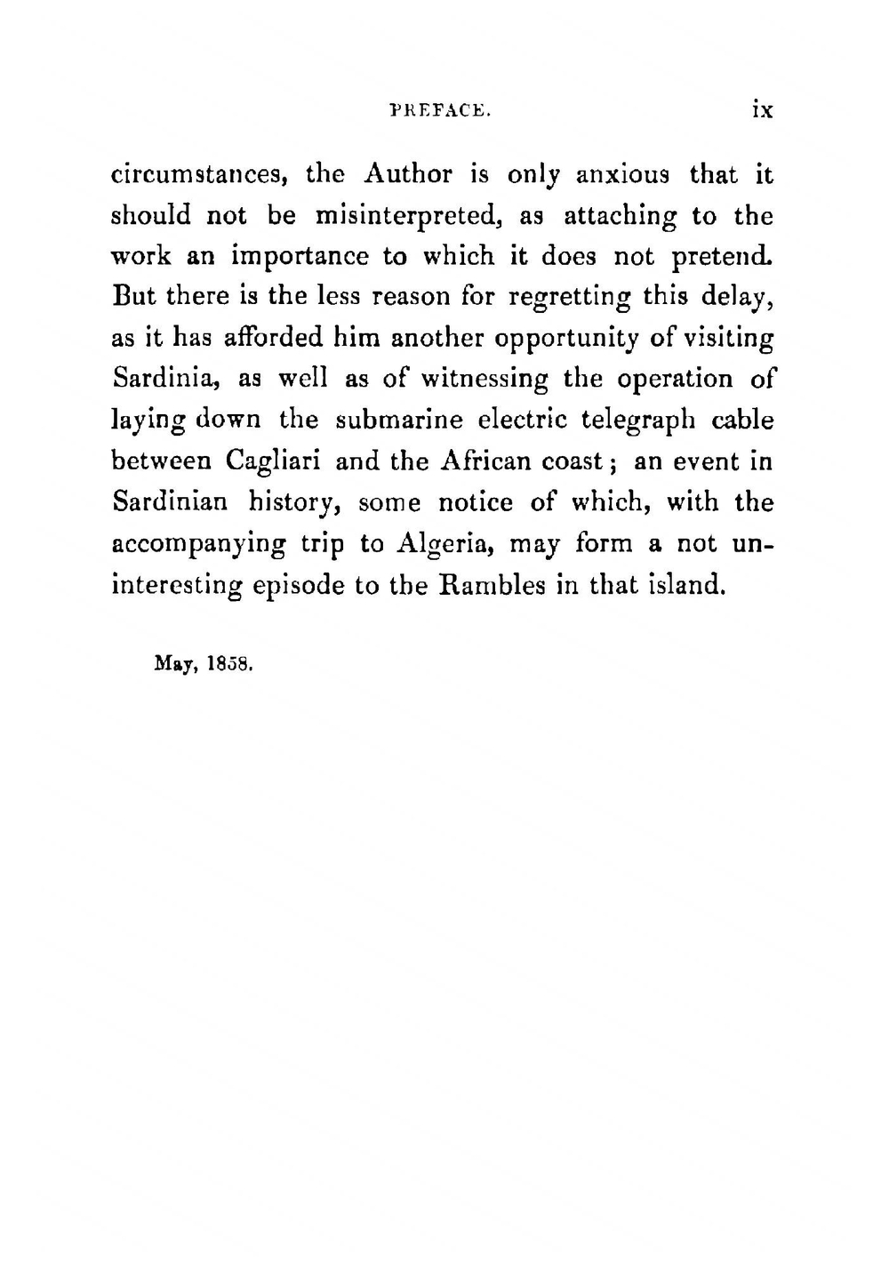 The island of Sardinia | Thomas Forester