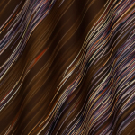 Тонкий батист с узором из линий