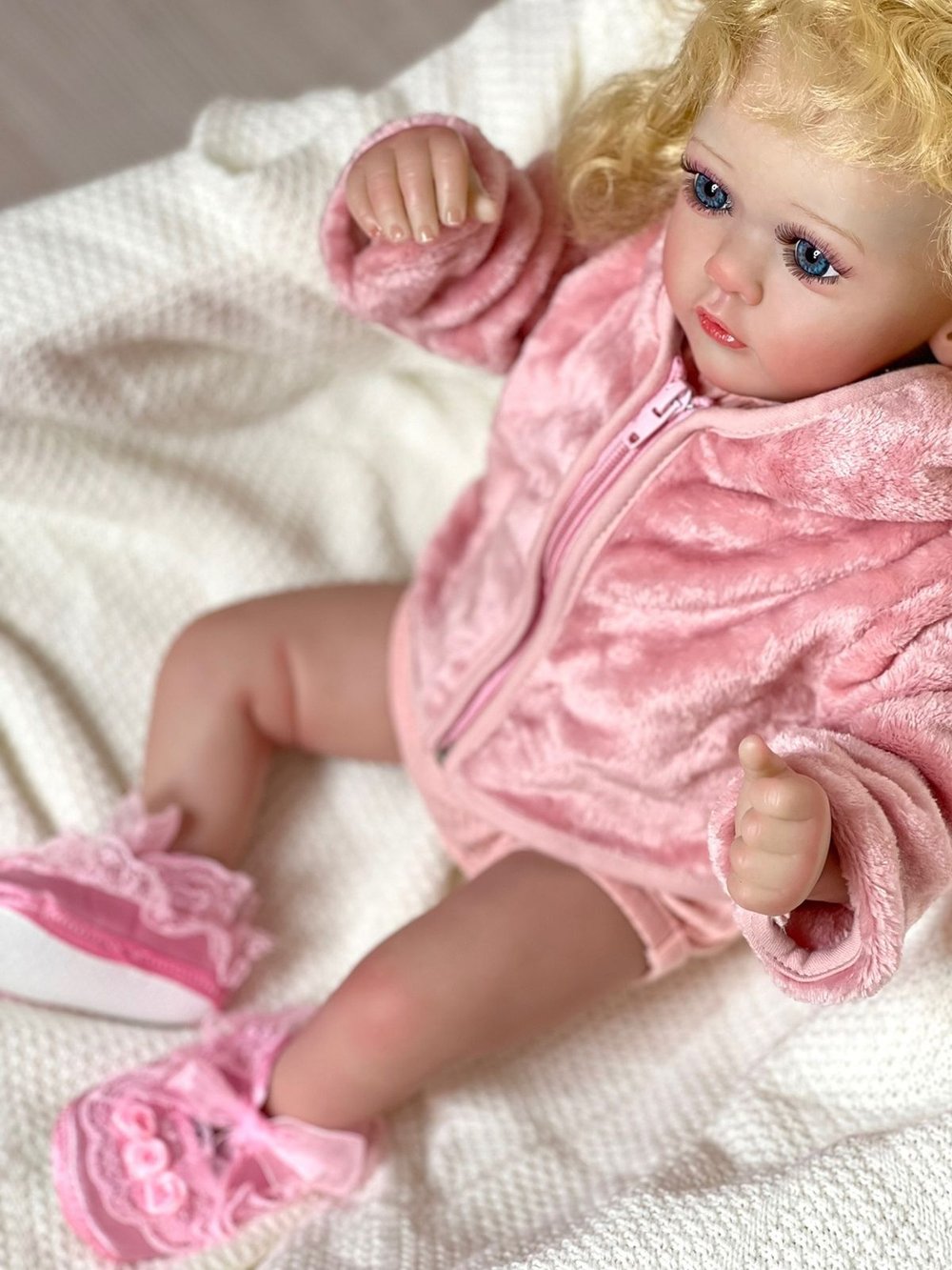 Кукла Реборн мягконабивная 60см (FA-954)