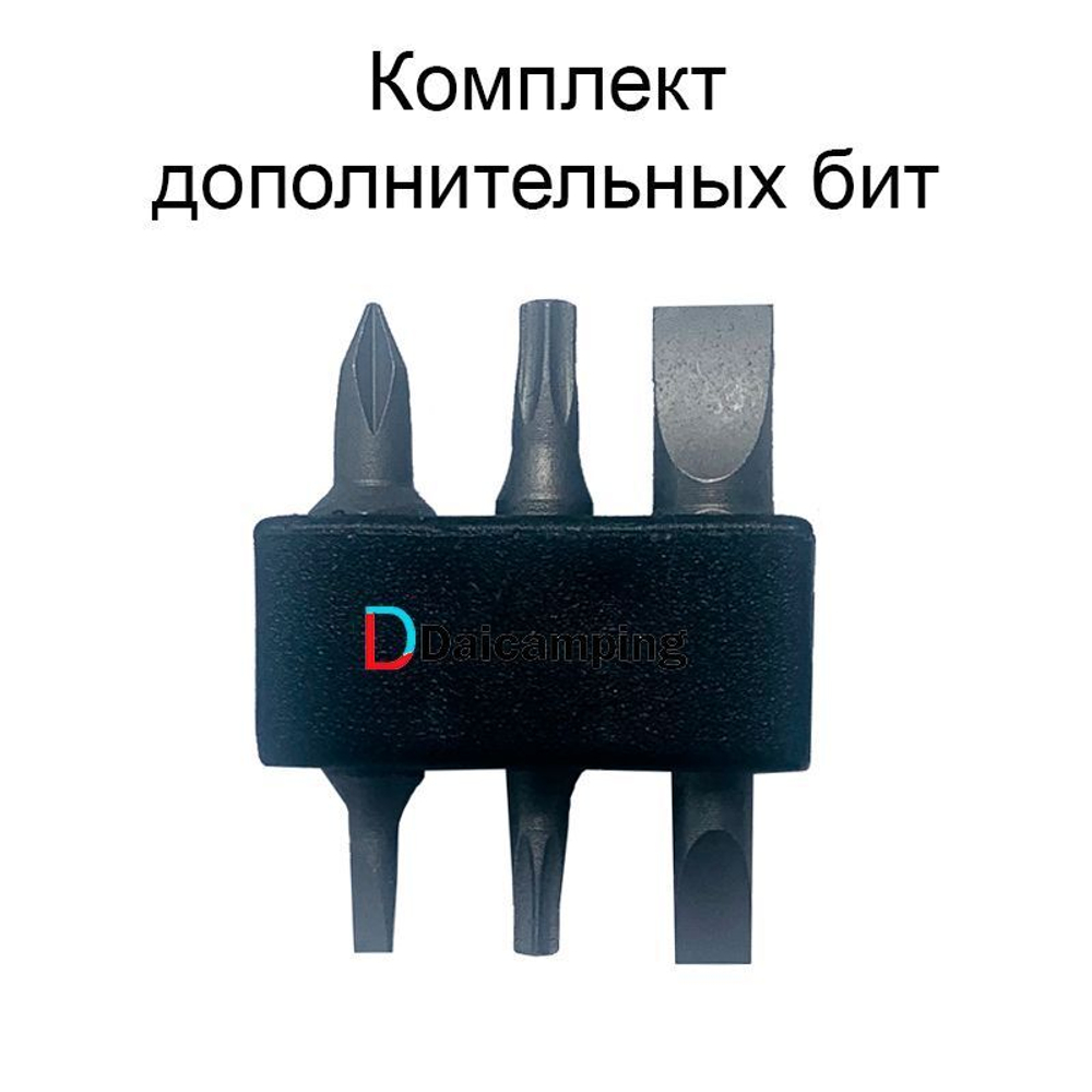 Мультитул туристический / тактический / походный Daicamping DL12 Черный