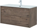 Тумба с раковиной Aquanet Lino 287545 100 (Flat) дуб веллингтон