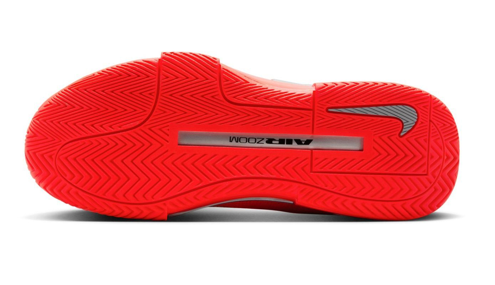 Женские теннисные кроссовки Nike Zoom GP Challenge 1 HC Premium - bright crimson/metallic silver