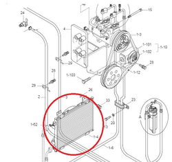 Радиатор кондиционера 11NB-90071