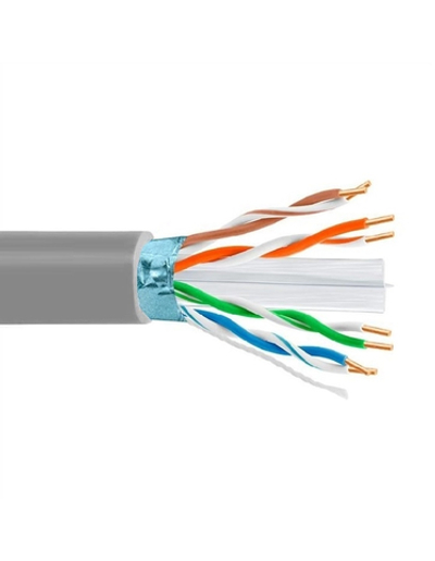 5bites Кабель FS6575-100A витая пара FTP / SOLID / 6CAT / 23AWG / CCA / PVC / 100M